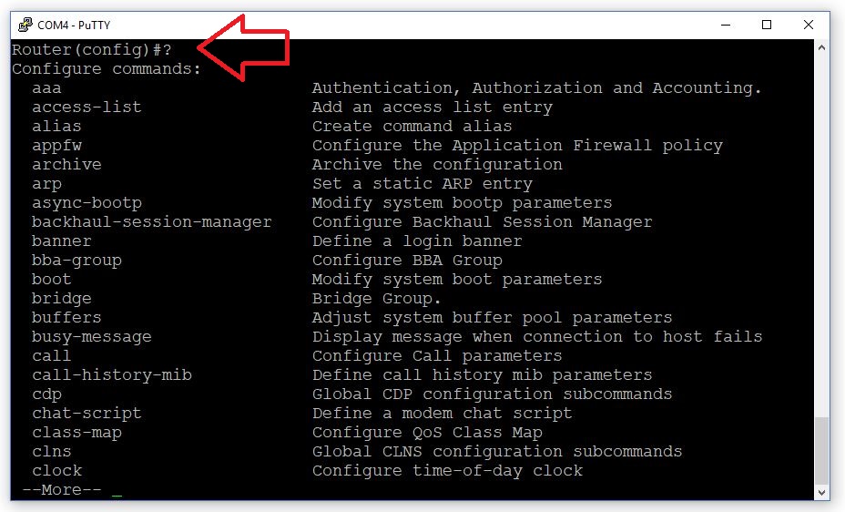 Cisco context help